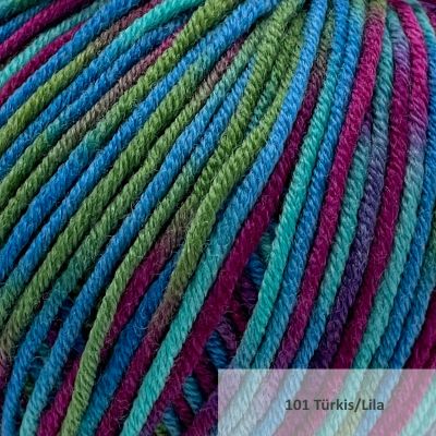 Premium merino print do swetra miękka włóczka 120m