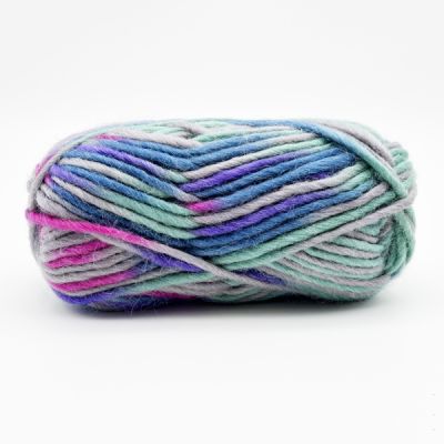 Premium filzzi color do ubranek dzieci Szaro-fioletowo-turkusowo-różowy kolor