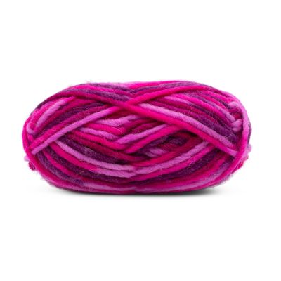 Sprężysta wełna merino termoregulacyjna na czapki różowo-jagodowy kolor