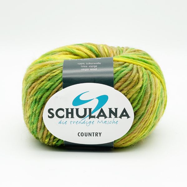 Miękka włóczka Country merino 100% premium ciepła 50g jasnozielony